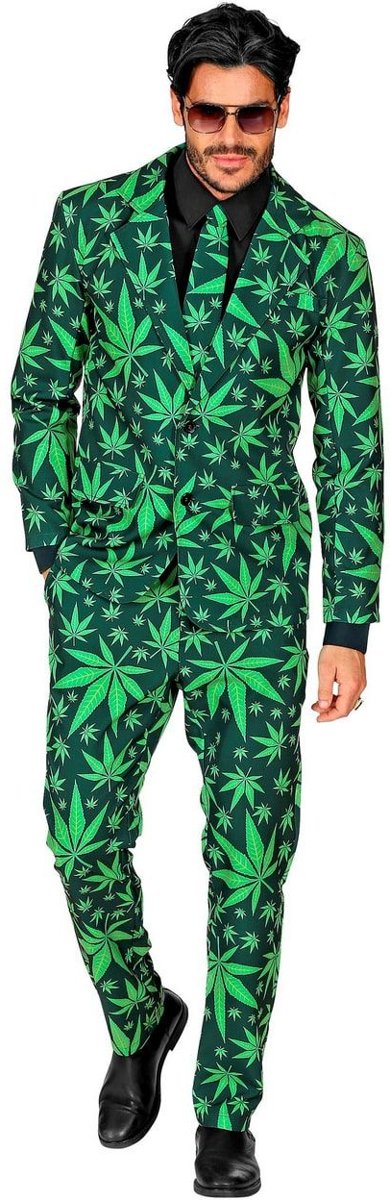 Hippie Kostuum | Cannabis Nederwiet | Man | Medium | Carnaval kostuum | Verkleedkleding